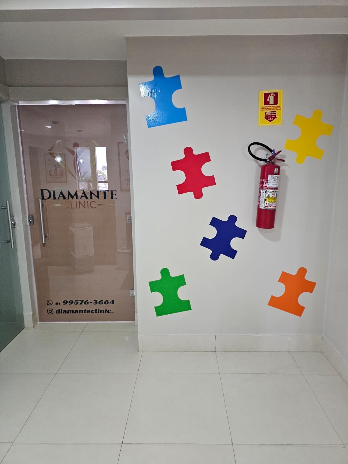 Entrada da Diamante Clinic